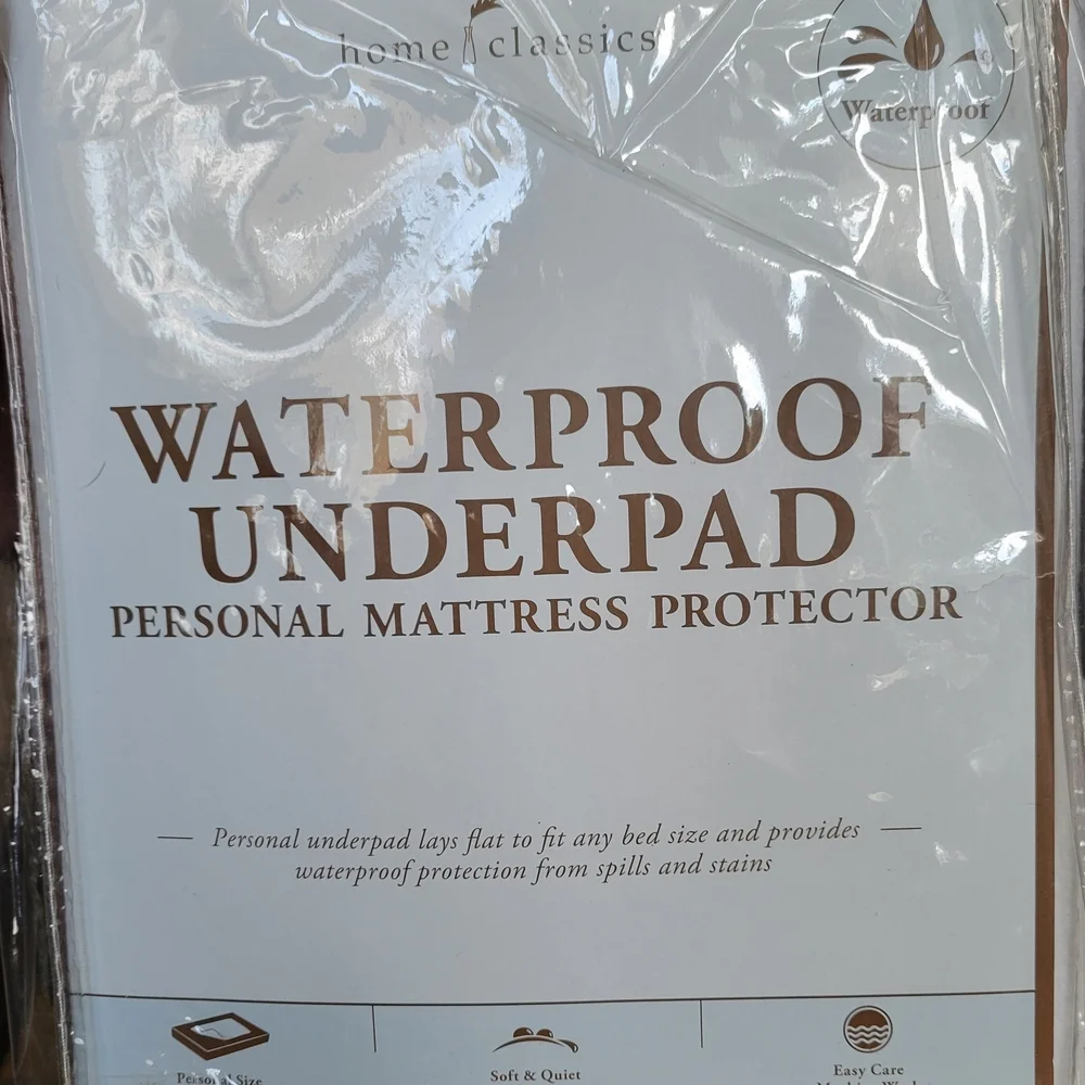 Home Classics Waterproof Underpad Mattress Protector Quantity 2